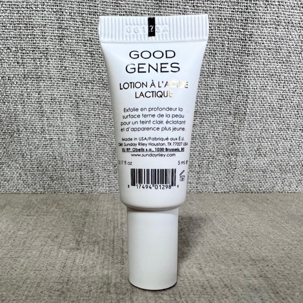 ❤️3 for $30❤️ SUNDAY RILEY Good Genes Lactic Acid Treatment mini - Picture 2 of 2